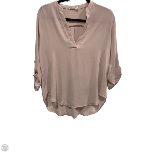 Blouse 3/4 Sleeve By Lush In Mauve, Size: S