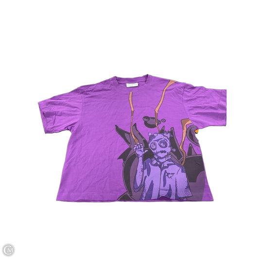 Top Short Sleeve By Clothes Mentor In Purple, Size: L
