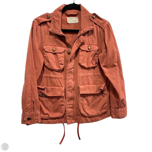Jacket Utility By Current/elliott In Mauve, Size: S
