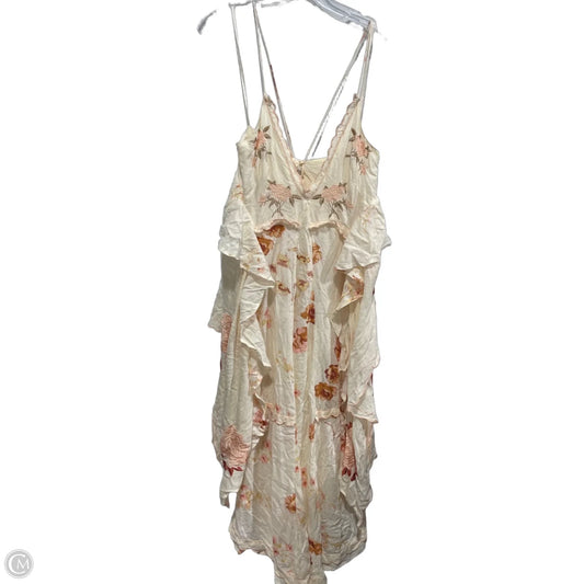 Dress Casual Maxi By Free People In Floral Print, Size: S