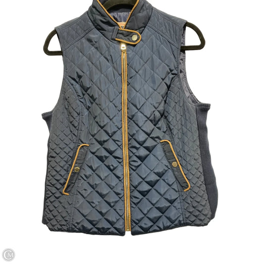Vest Puffer & Quilted By Clothes Mentor In Navy, Size: L