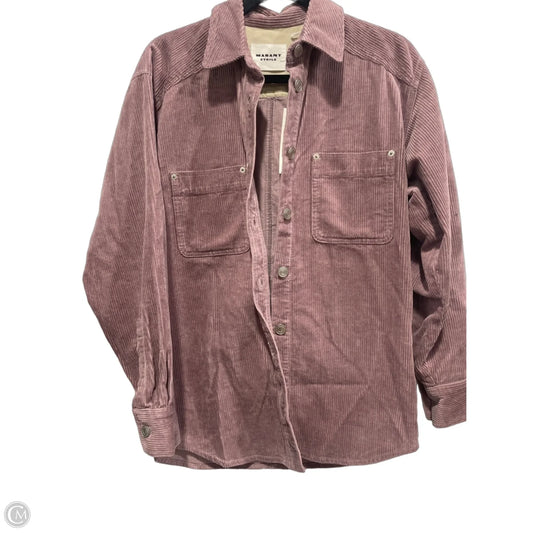 Jacket Designer By Isabel Marant In Purple, Size: S
