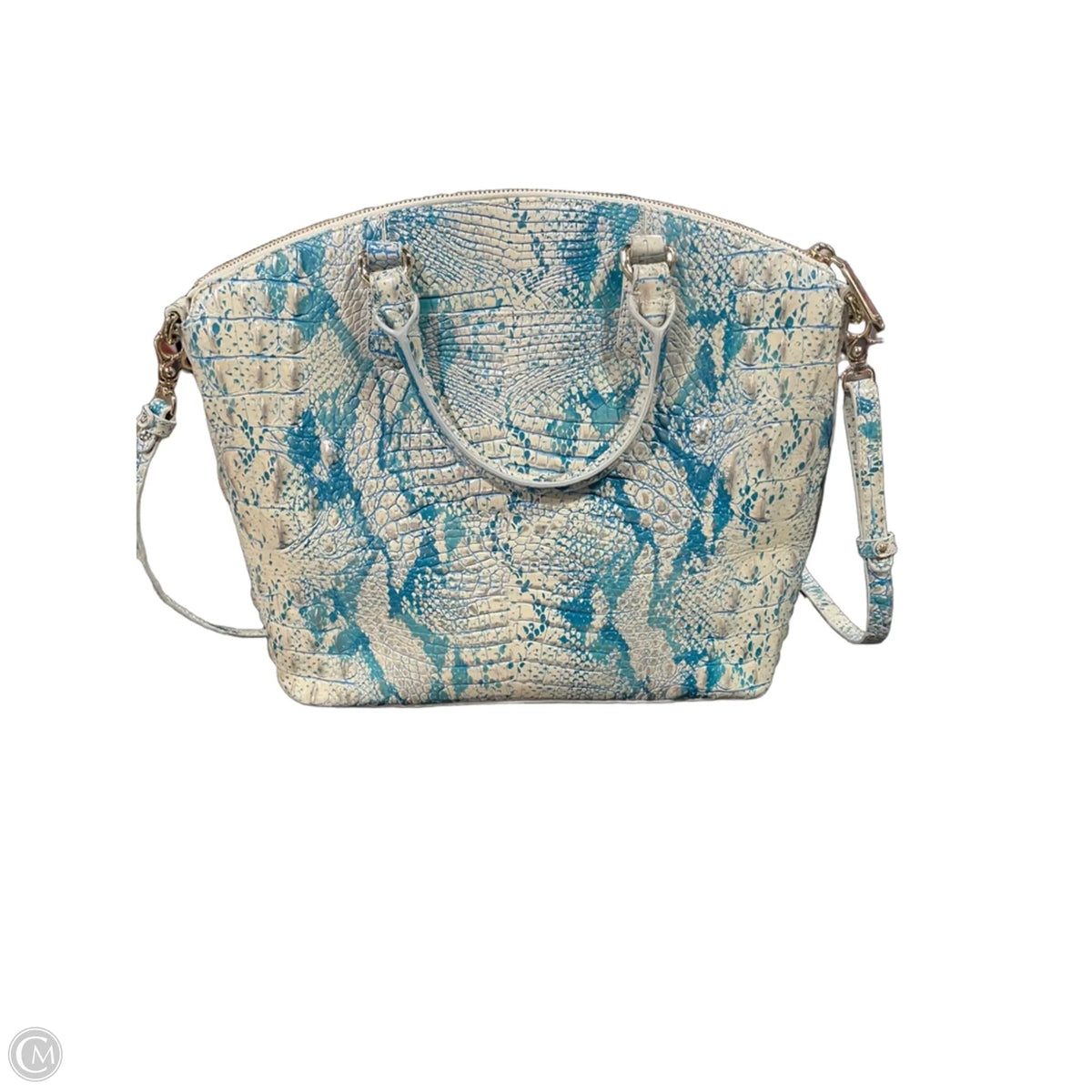 Handbag Designer By Brahmin, Size: Large