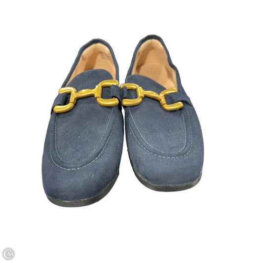 Shoes Flats By Time And Tru In Navy, Size: 9