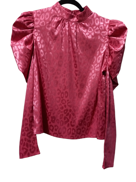 Blouse Long Sleeve By Flying Tomato In Pink, Size: S