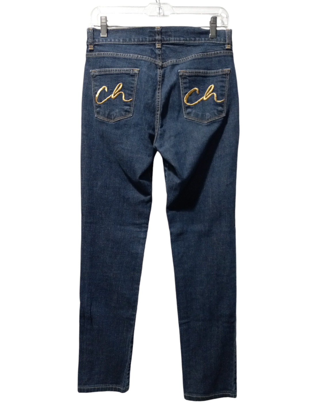 Jeans Boot Cut By Carolina Herrera In Blue Denim, Size: 4