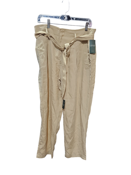 Pants Chinos & Khakis By Ralph Lauren In Tan, Size: Petite L