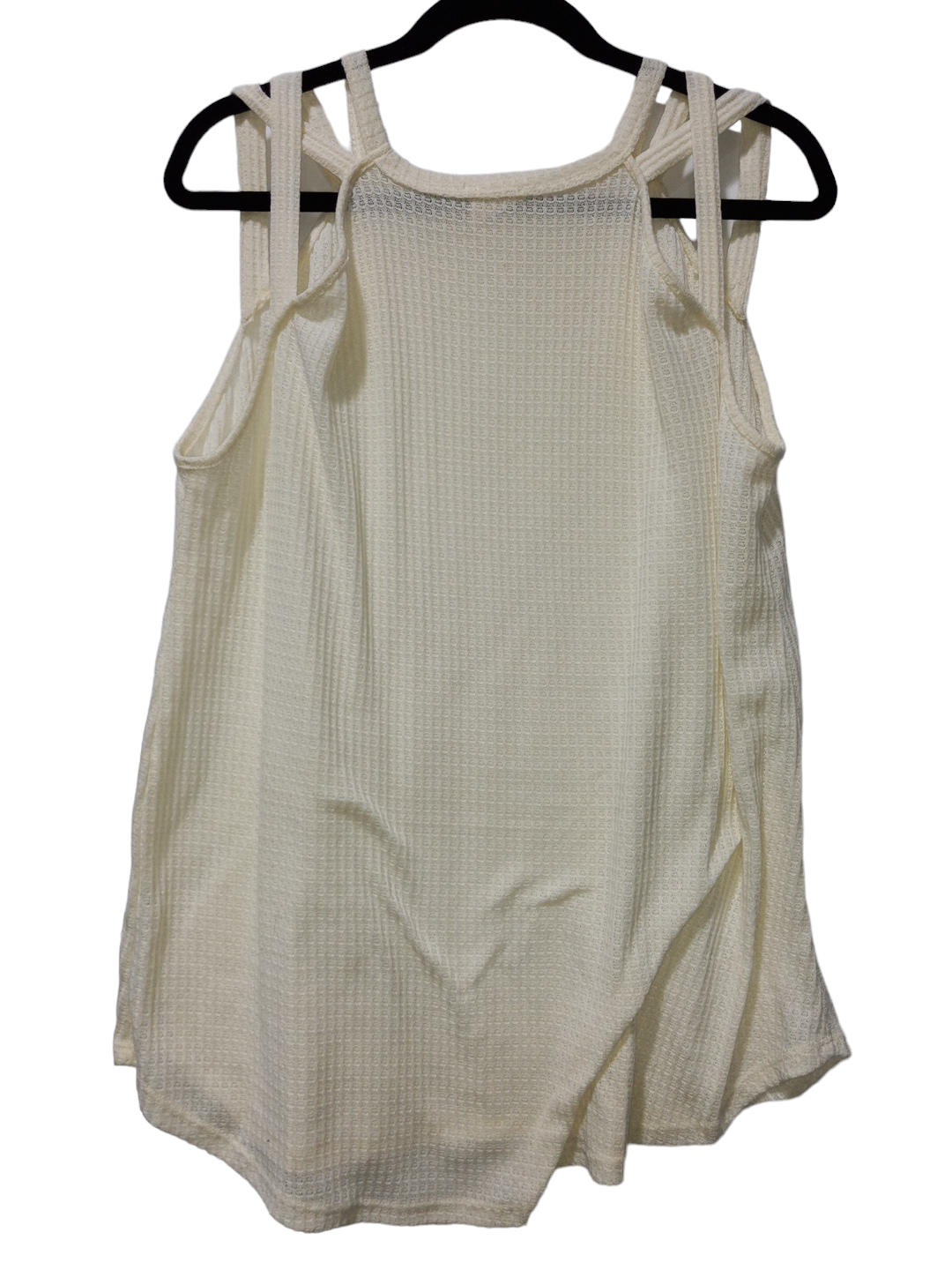 Cream Top Sleeveless Bibi, Size L