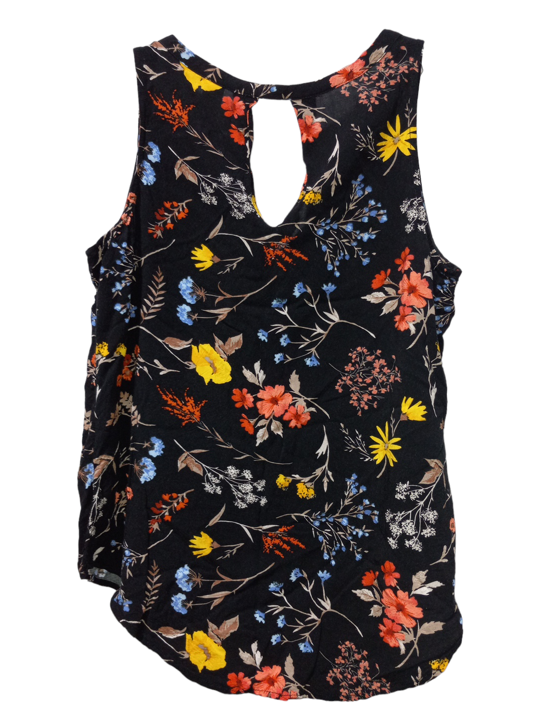 Floral Print Blouse Sleeveless Old Navy, Size M