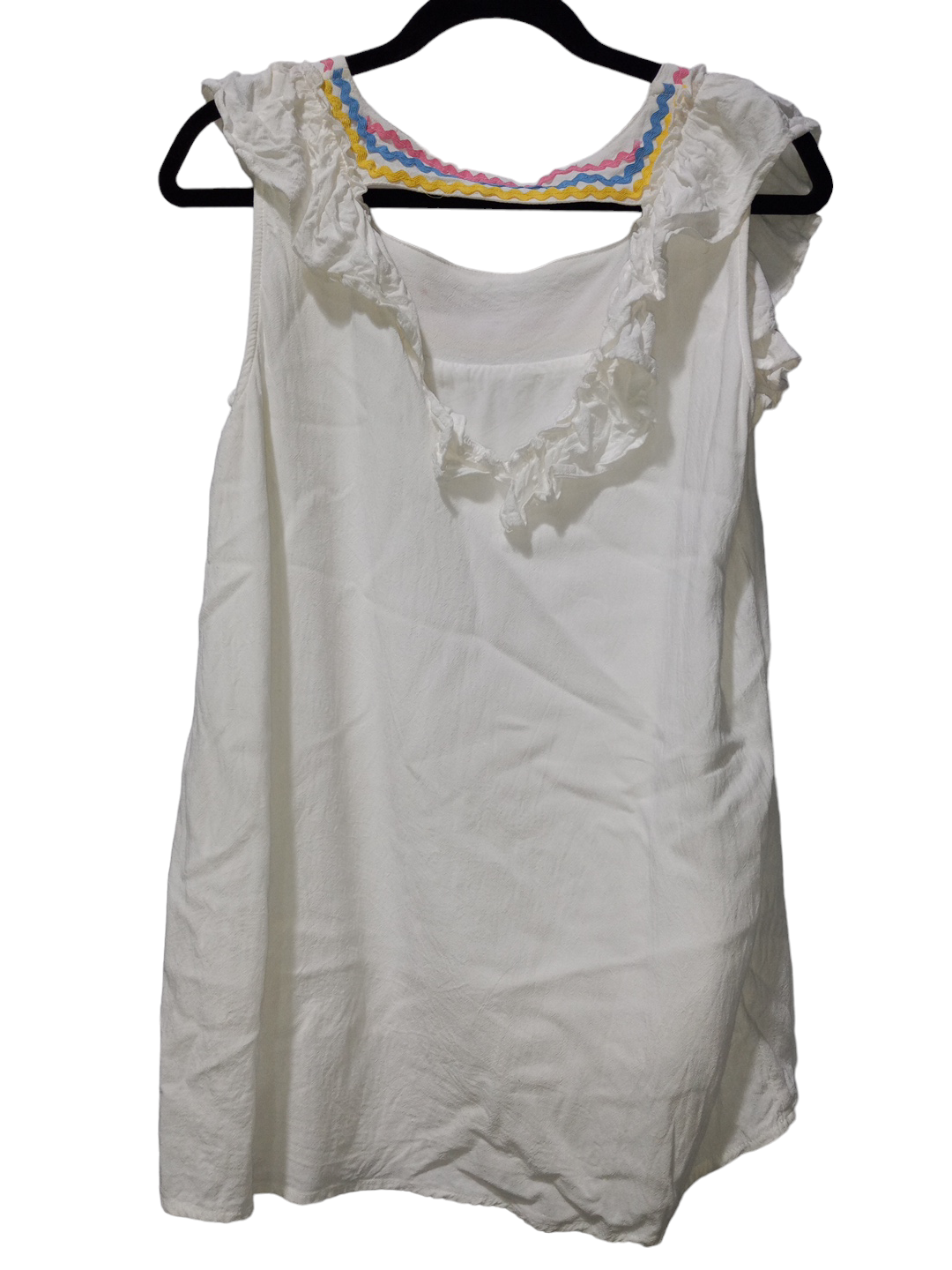 White Blouse Sleeveless L Love, Size L