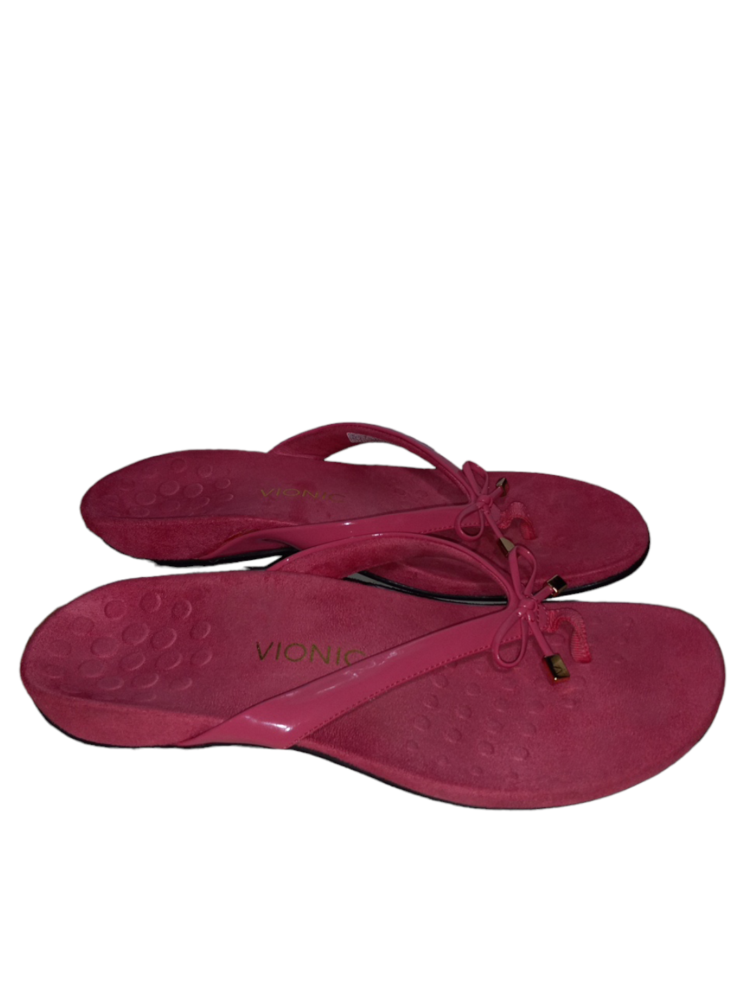 Pink Sandals Flip Flops Vionic, Size 11