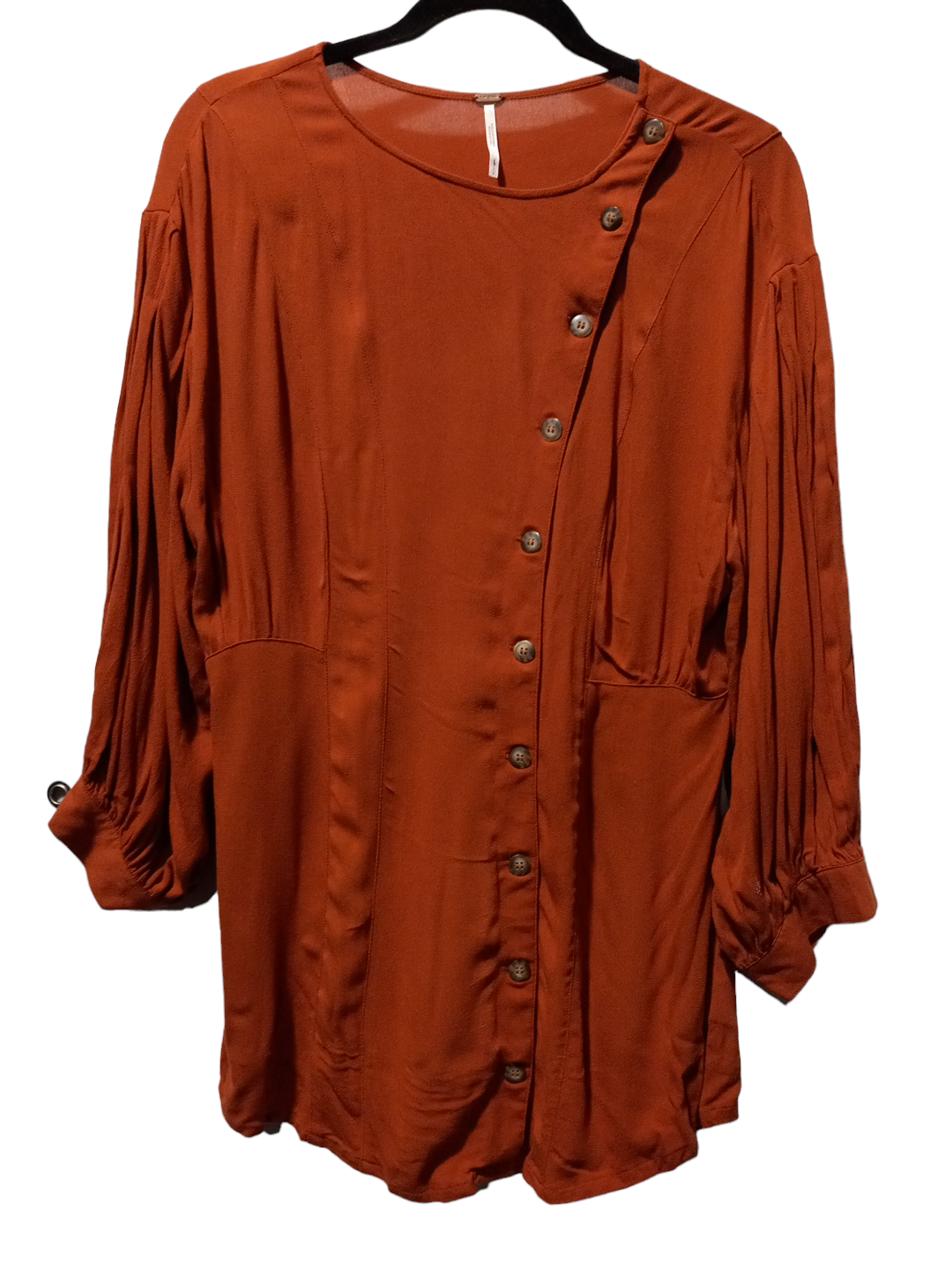 Bronze Tunic Long Sleeve Free People, Size S