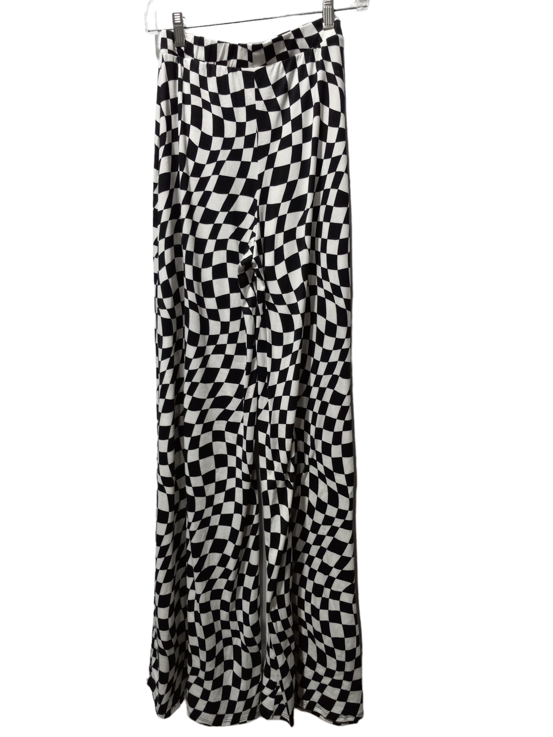 Pants Wide Leg By Clothes Mentor In Checkered Pattern, Size: M