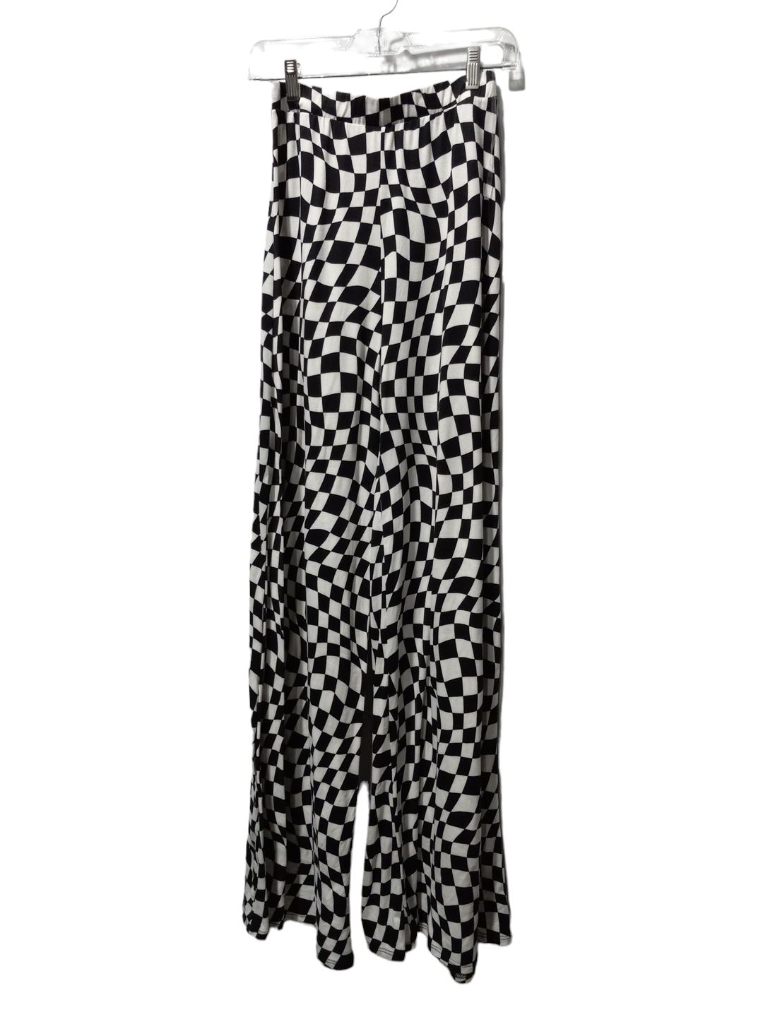 Pants Wide Leg By Clothes Mentor In Checkered Pattern, Size: M