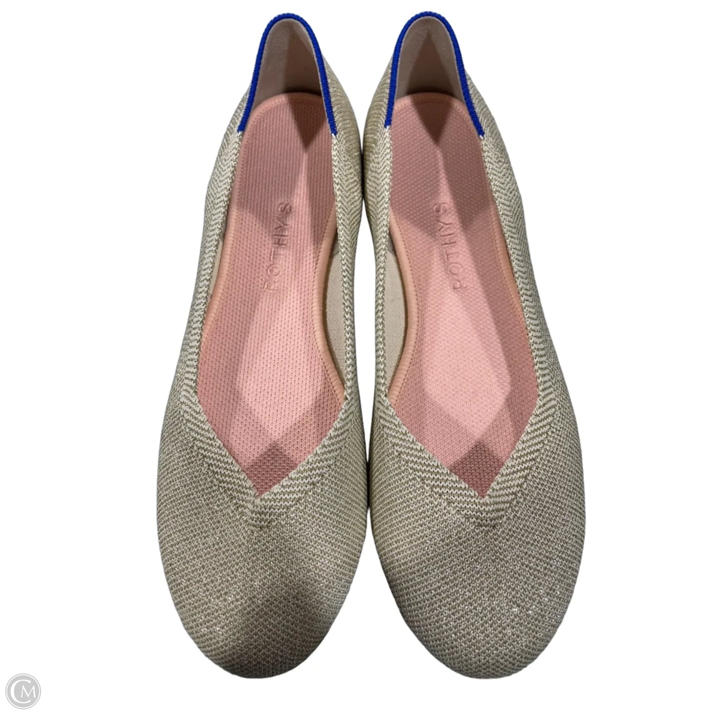 Sandals Flats By Rothys In Gold, Size: 8.5