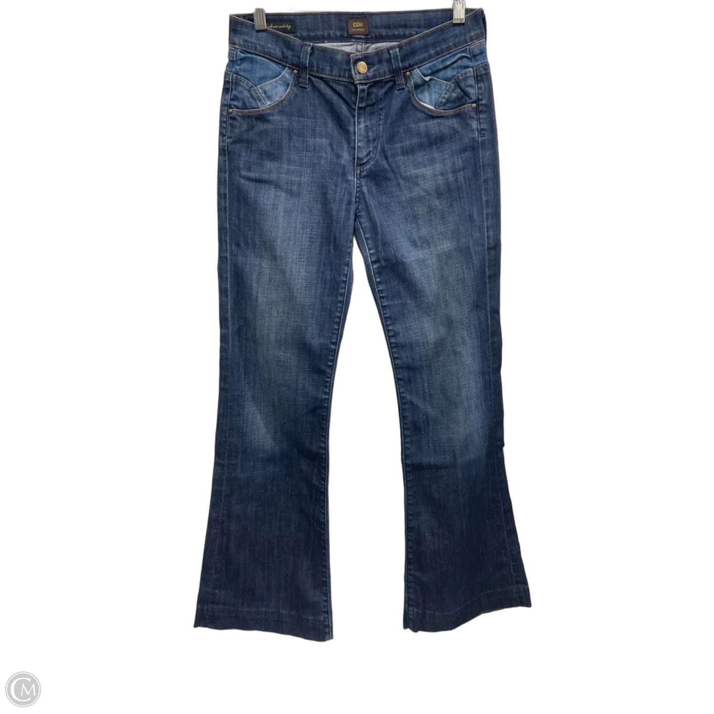 Jeans Flared By Citizens Of Humanity In Blue Denim, Size: 28