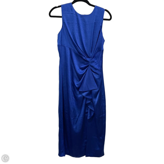 Dress Casual Maxi By Vince Camuto In Blue, Size: 8