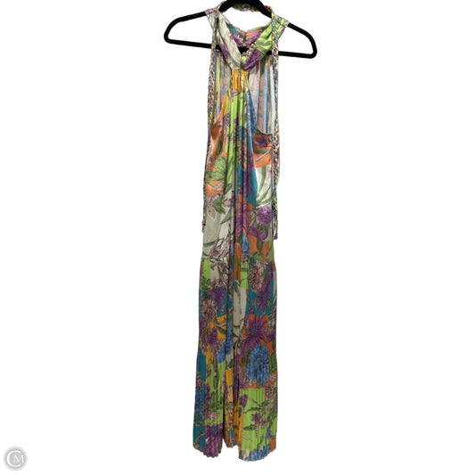Dress Casual Maxi By Current Air In Floral Print, Size: S