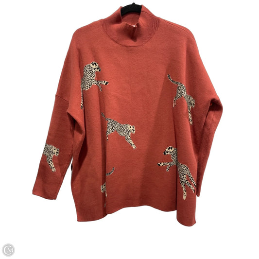 Sweater By Clothes Mentor In Animal Print, Size: S