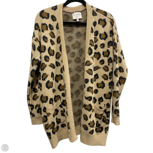 Cardigan By Hayden La In Animal Print, Size: S