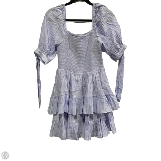 Dress Casual Short By Clothes Mentor In Purple, Size: M