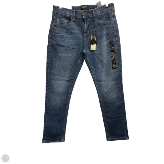 Jeans Skinny By Banana Republic In Blue Denim, Size: 2p
