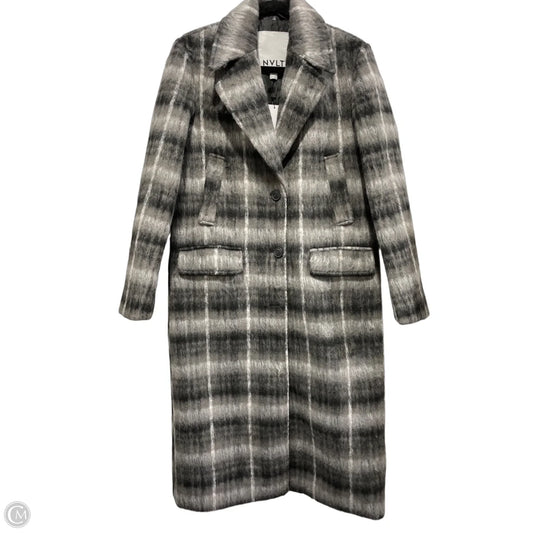 Coat Wool By Clothes Mentor In Multi-colored, Size: Sp