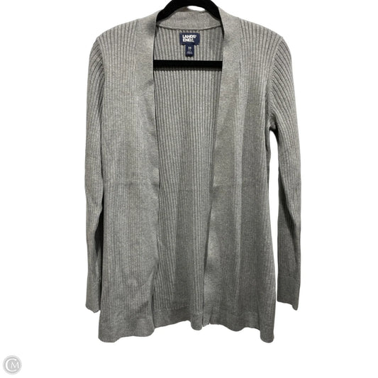 Cardigan By Lands End In Grey, Size: Xs