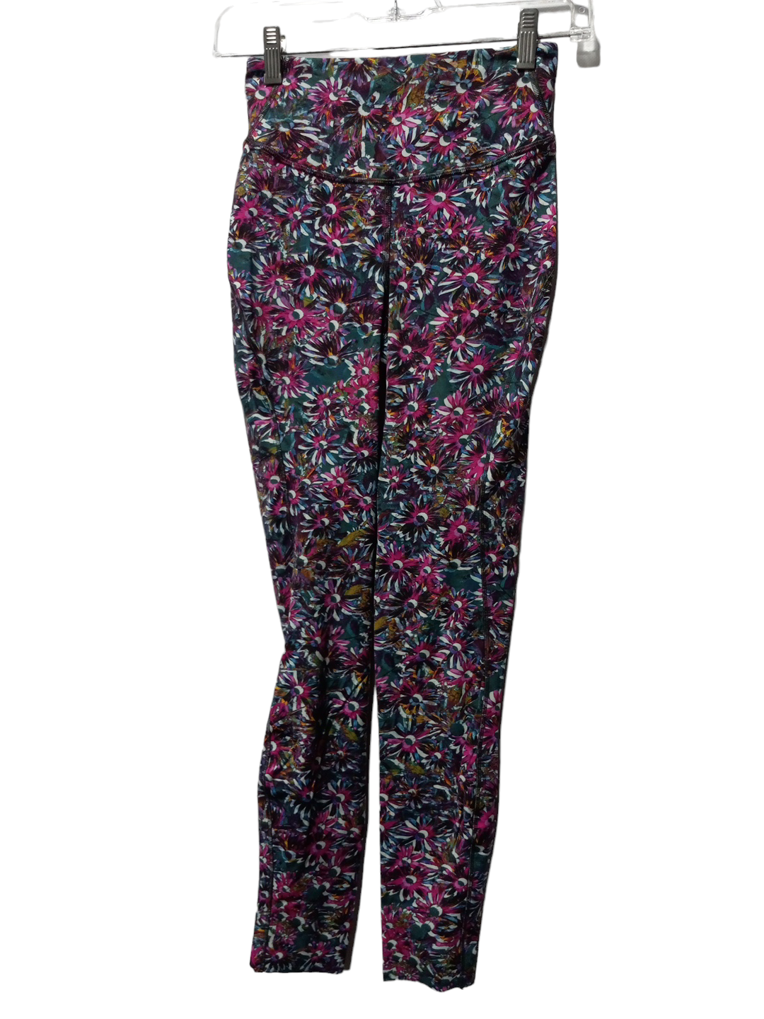 Floral Print Athletic Leggings Lululemon, Size 4