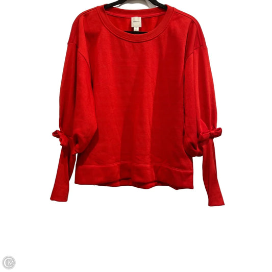 Sweater By Maeve In Red, Size: Xs
