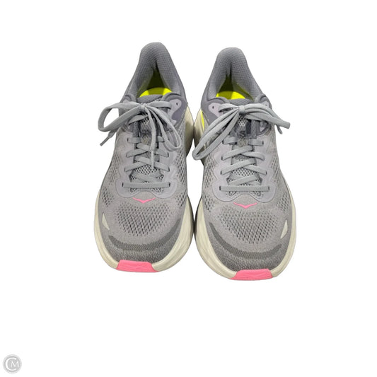 Shoes Athletic By Hoka In Multi-colored, Size: 10