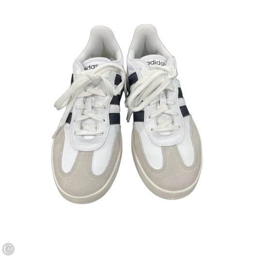 Shoes Sneakers By Adidas In Black & White, Size: 10