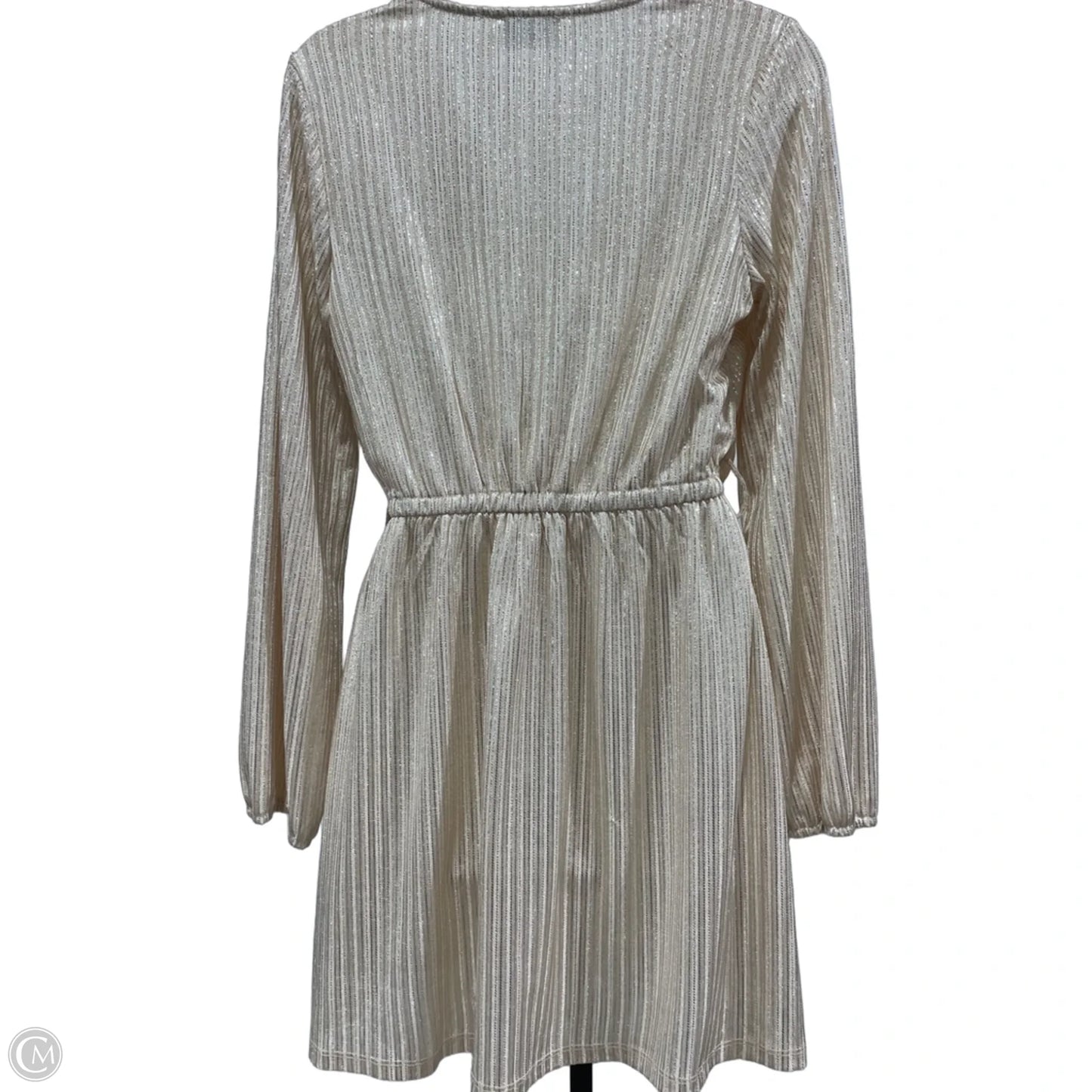 Dress Party Long By See And Be Seen In Cream, Size: M