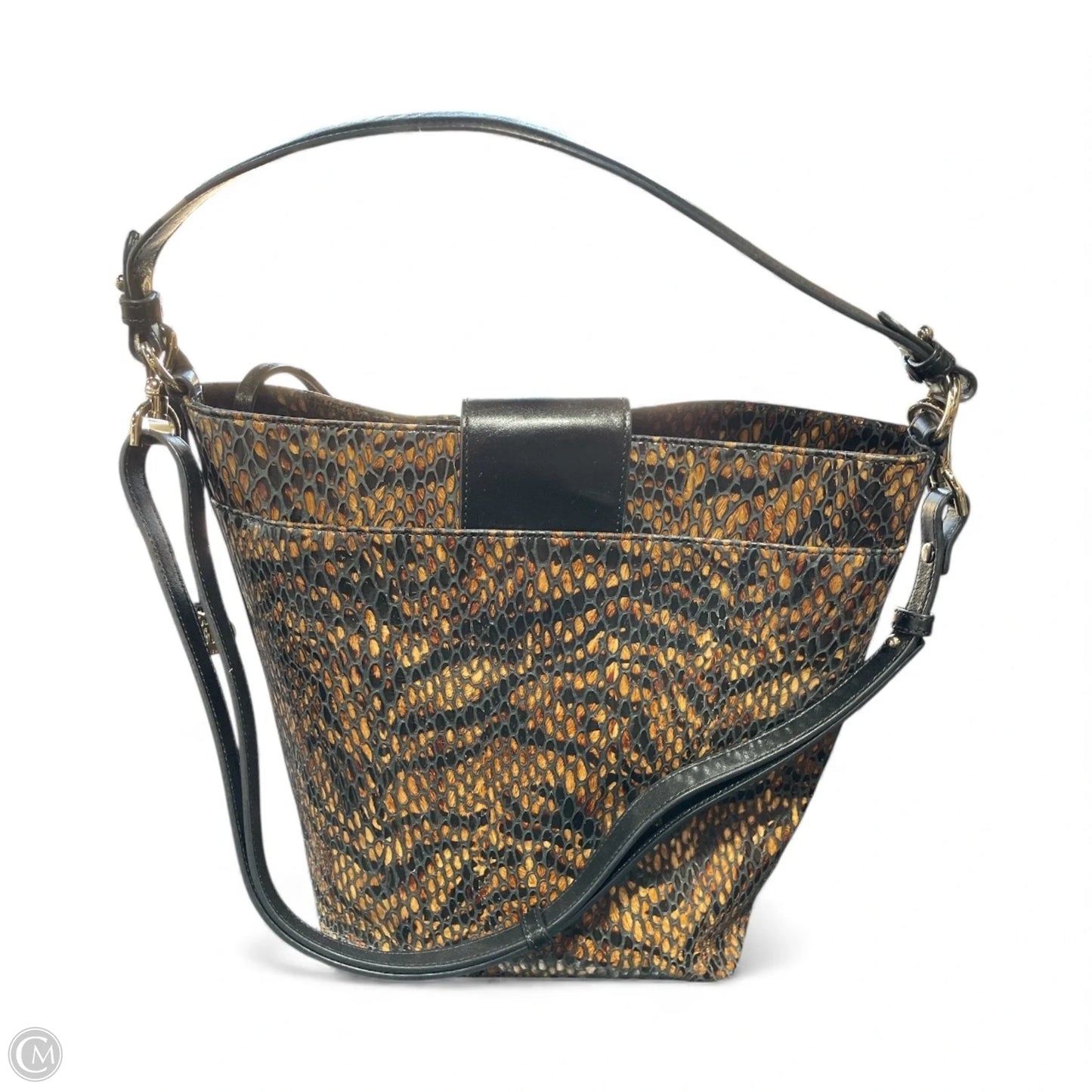 Handbag Designer By Brahmin, Size: Large