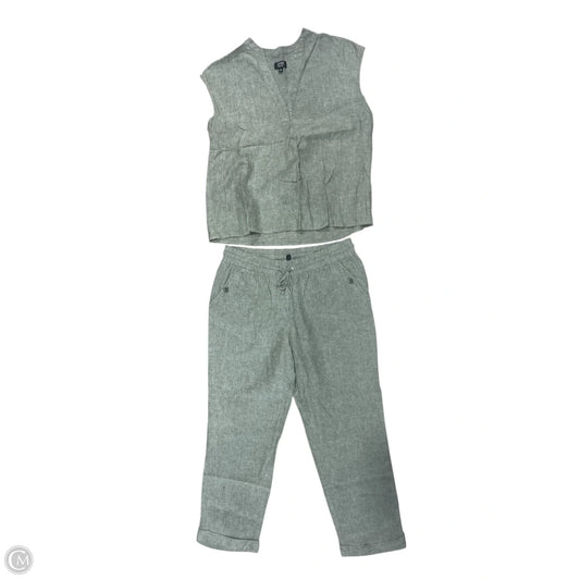 Pants Set 2pc By Jones New York In Green, Size: S