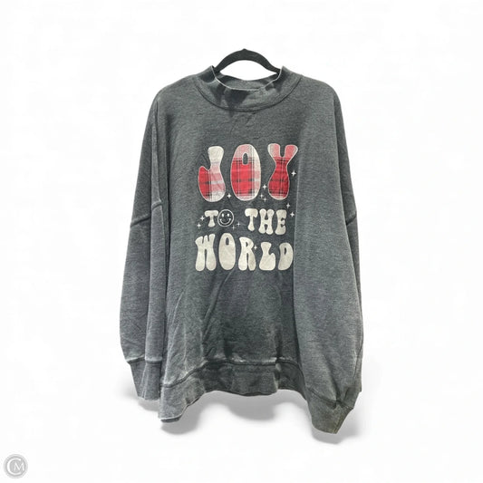 Sweater By Maurices In Grey, Size: 3x