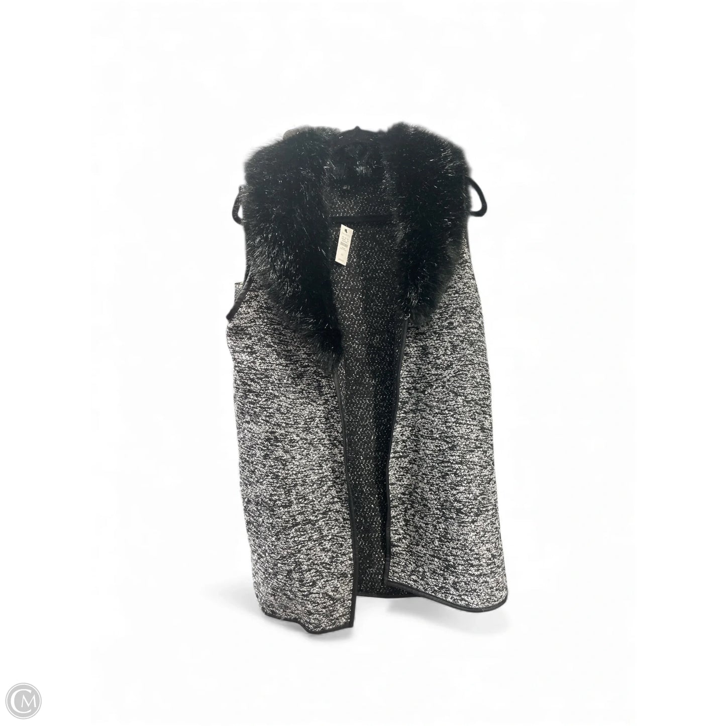 Cardigan By Talbots In Black & White, Size: Xs