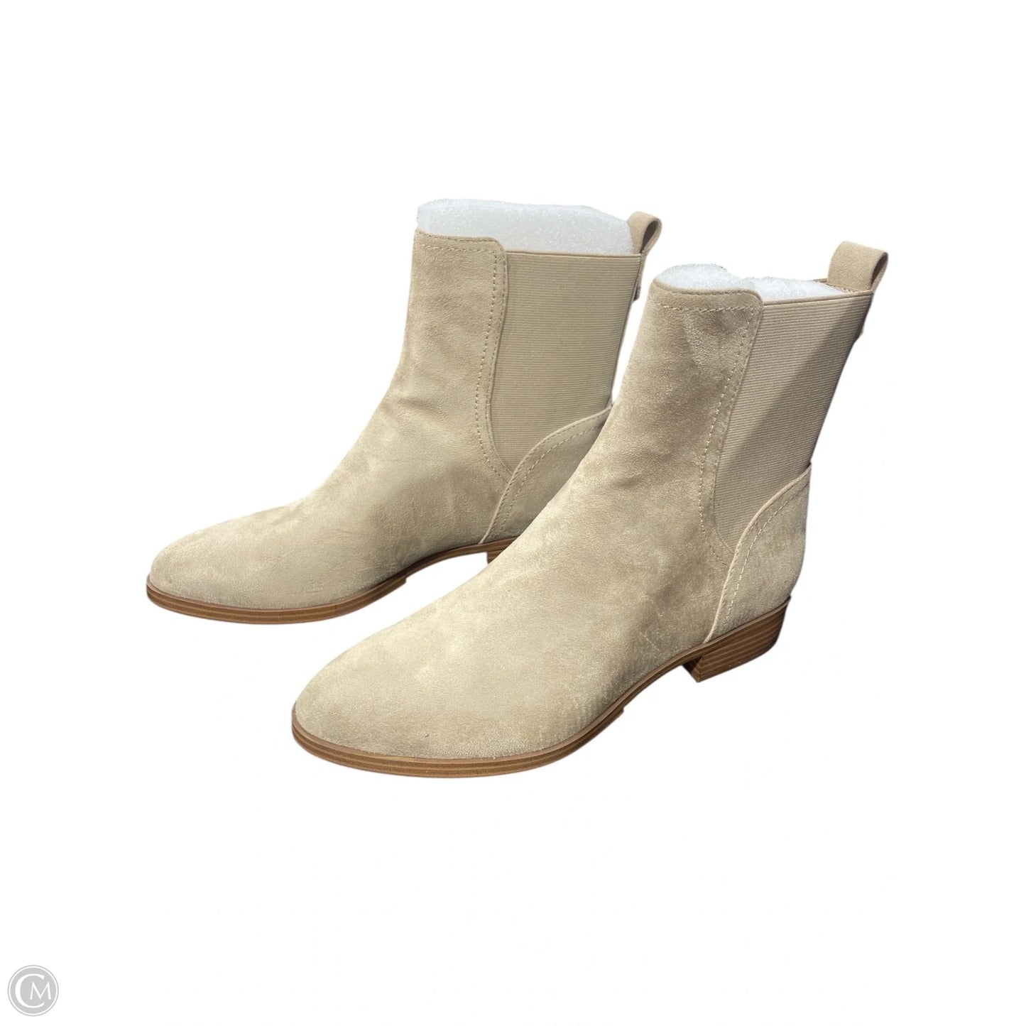 Boots Ankle Flats By Splendid In Tan, Size: 9.5