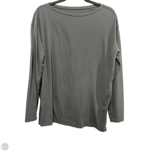 Athletic Top Long Sleeve Crewneck By Lululemon In Black, Size: Xl