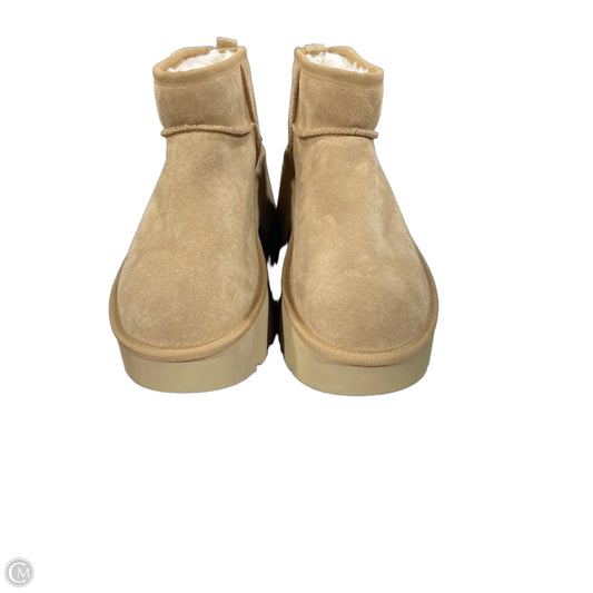 Boots Designer By Ugg In Brown, Size: 10