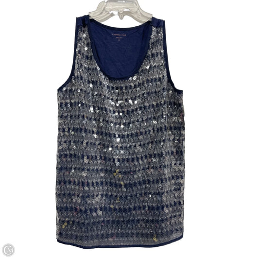 Top Sleeveless By Coldwater Creek In Blue, Size: 1x