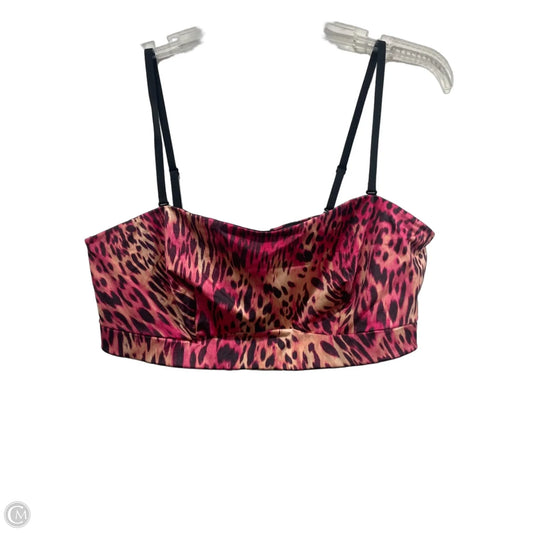 Athletic Bra By Yitty In Animal Print, Size: Xl