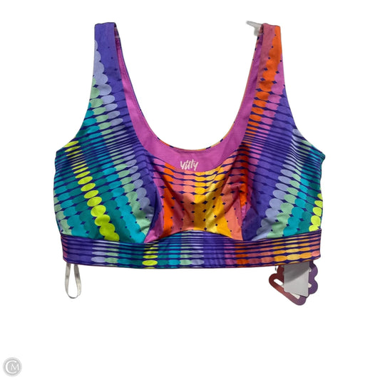 Athletic Bra By Yitty In Multi-colored, Size: 2x