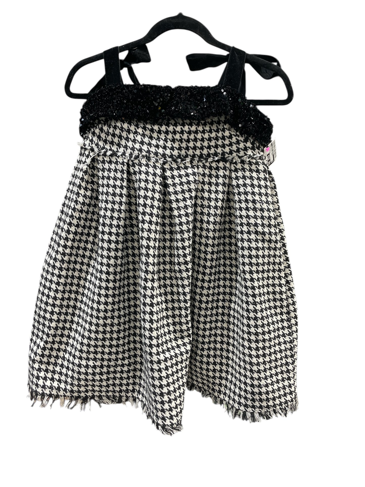 Dress Casual Short By Clothes Mentor In Black & White, Size: S