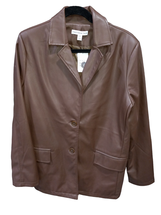 Jacket Leather By Clothes Mentor  Size: M